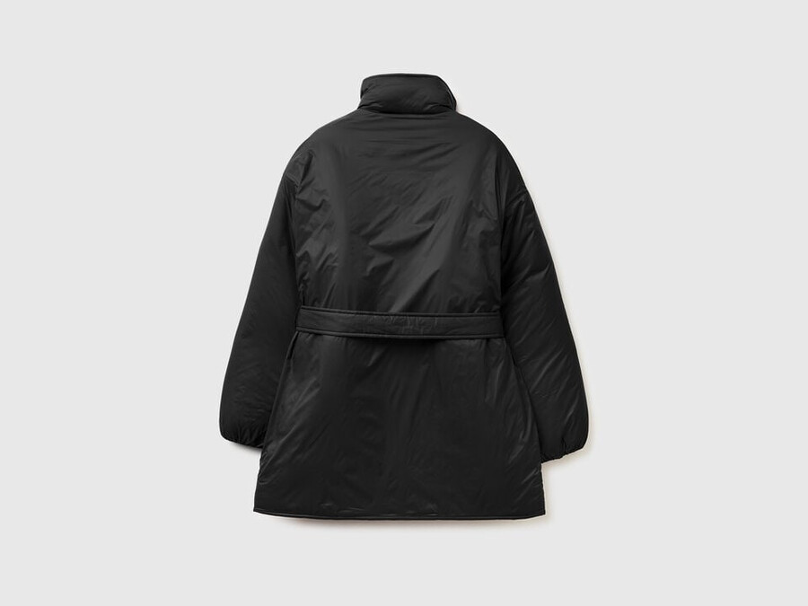 wattierte nylonjacke