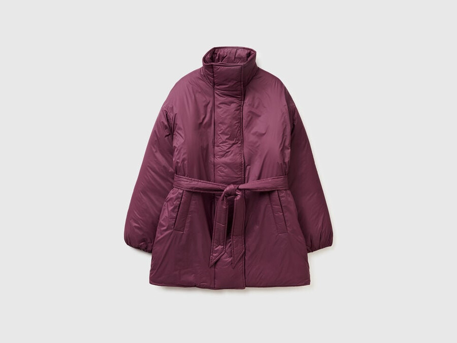 wattierte nylonjacke