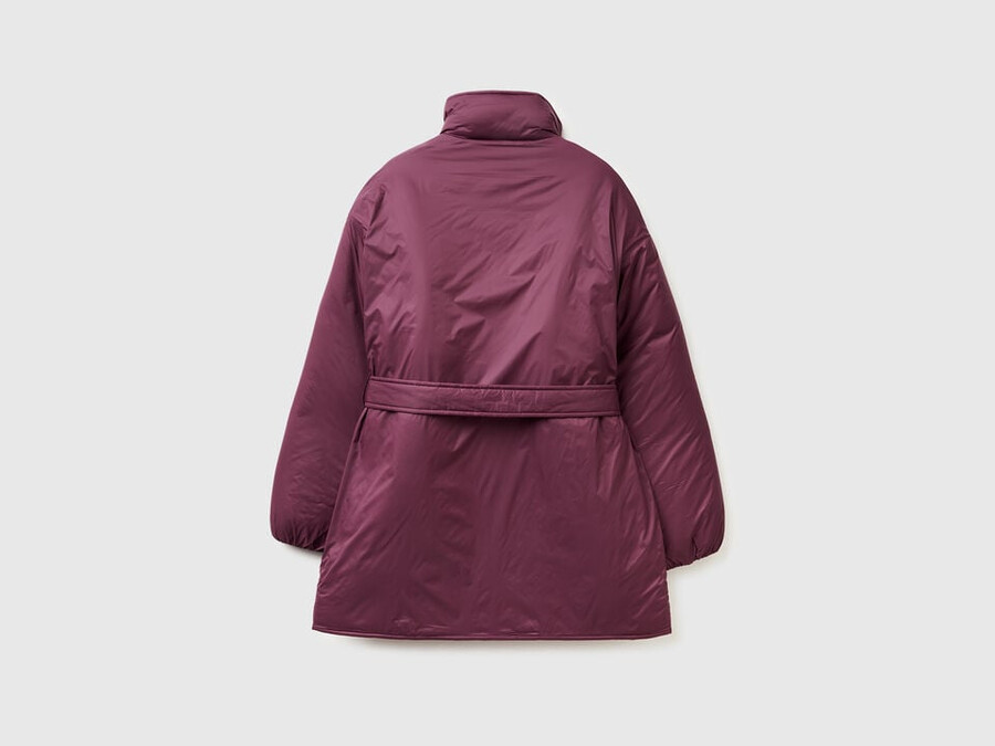 wattierte nylonjacke