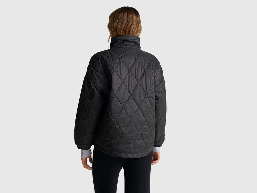 gesteppte nylonjacke