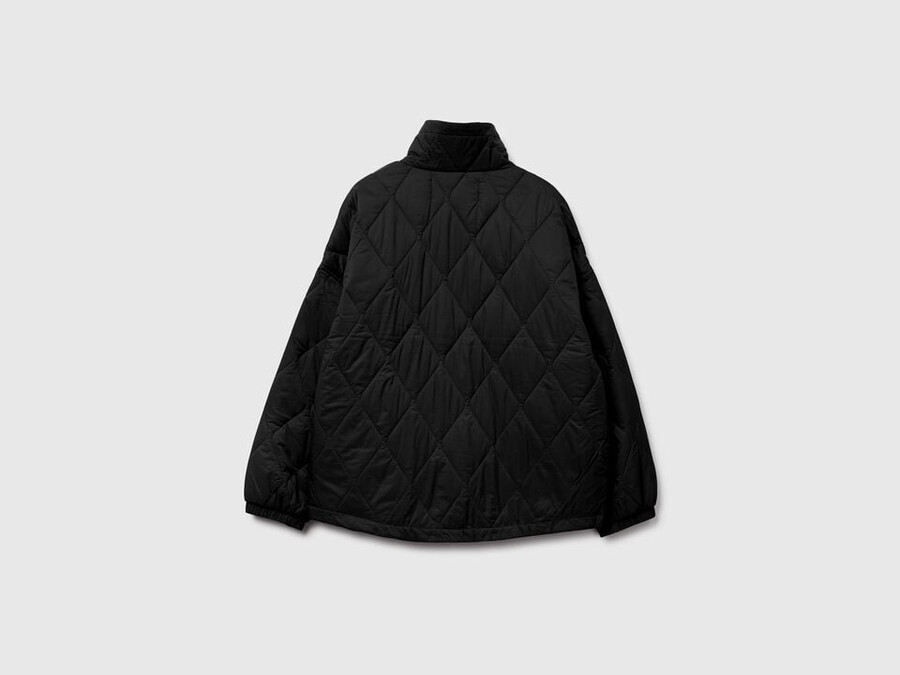gesteppte nylonjacke