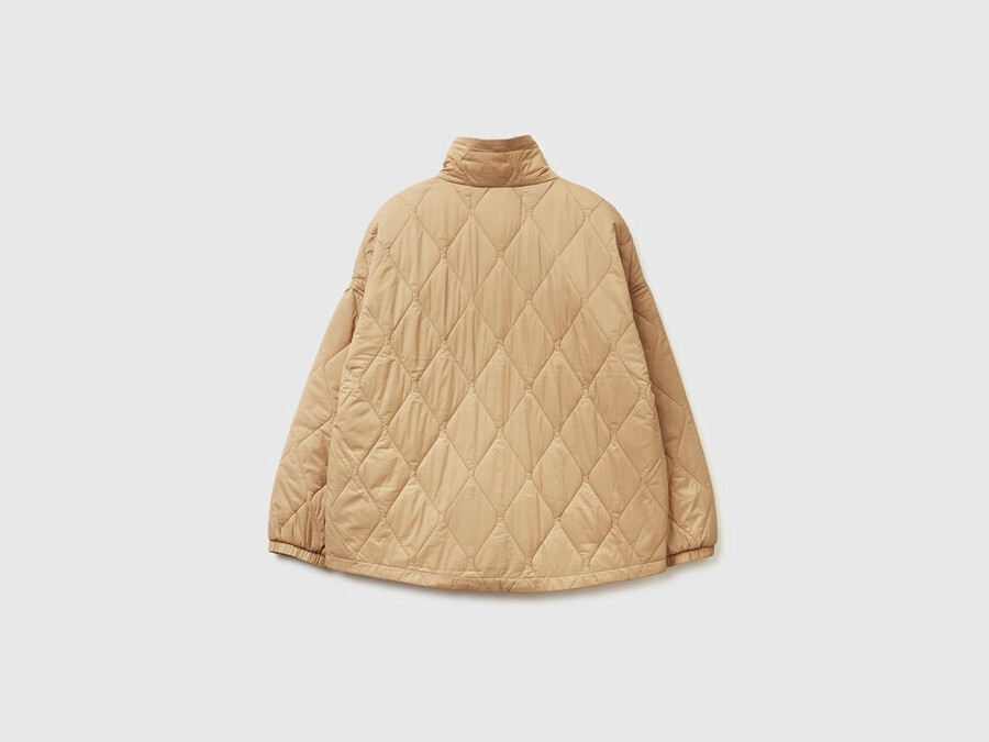 gesteppte nylonjacke