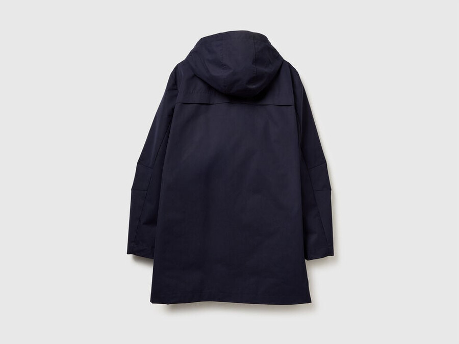 parka aus baumwollmischgewebe