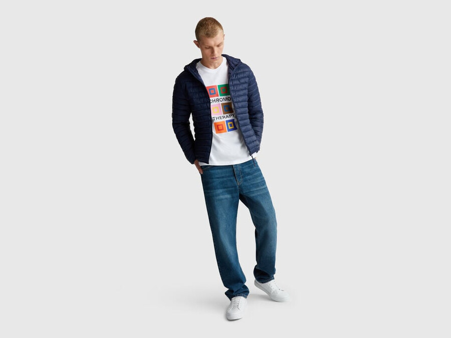 steppjacke in normaler passform
