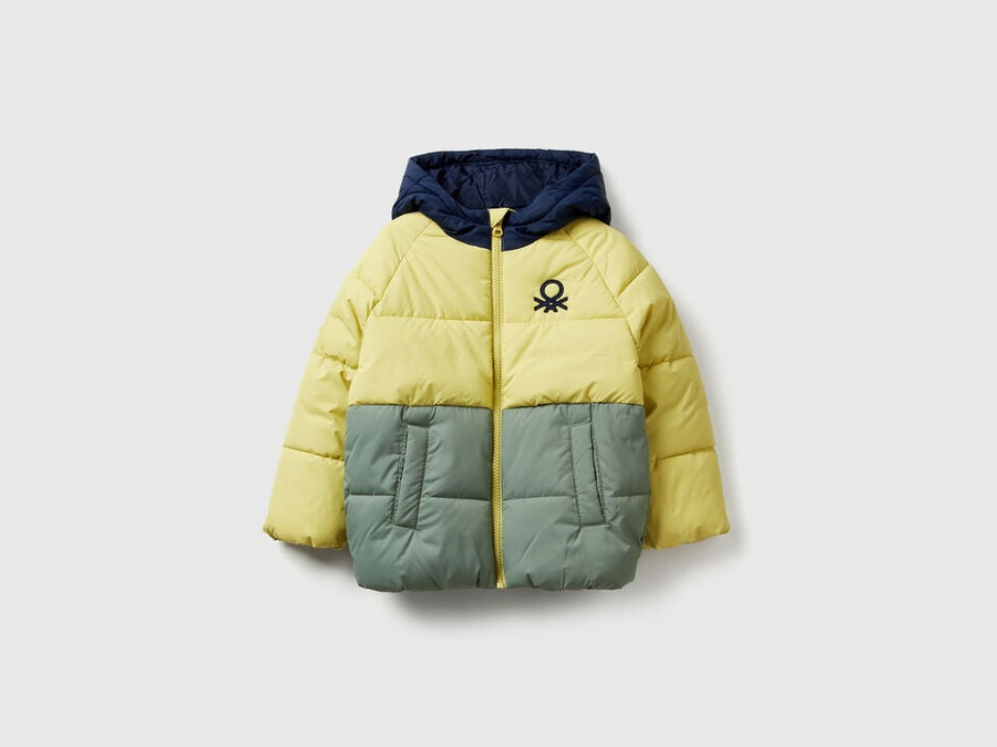 wattierte „rain defender-jacke