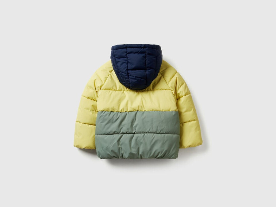 wattierte „rain defender-jacke