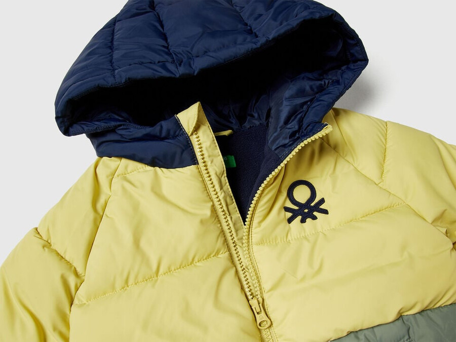 wattierte „rain defender-jacke