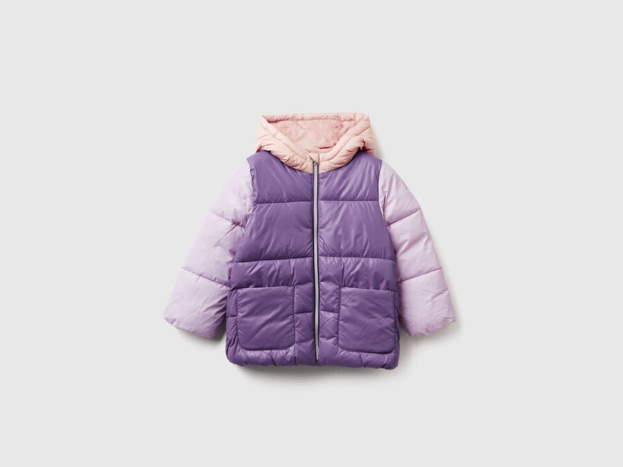 nylonjacke mit kapuze