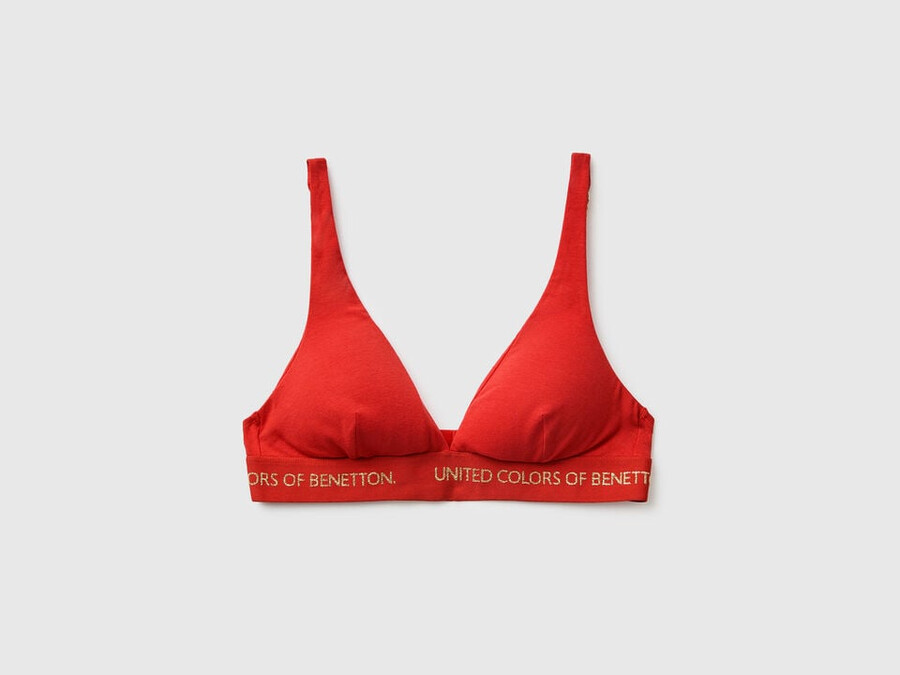 triangel-bh aus stretch-baumwolle